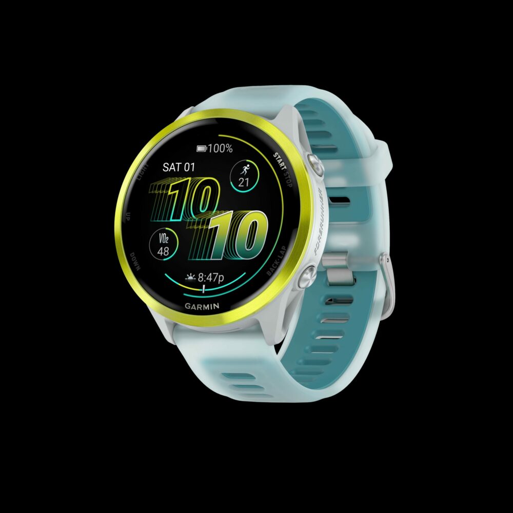 GARMIN Forerunner® 570 Whitestone/Amp Yellow 47 mm