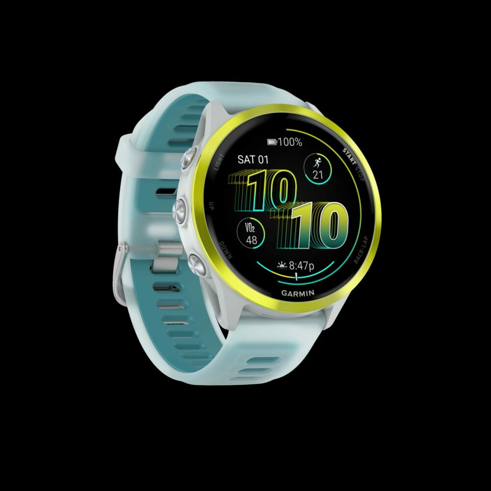 GARMIN Forerunner® 570 Whitestone/Amp Yellow 47 mm - Afbeelding 3