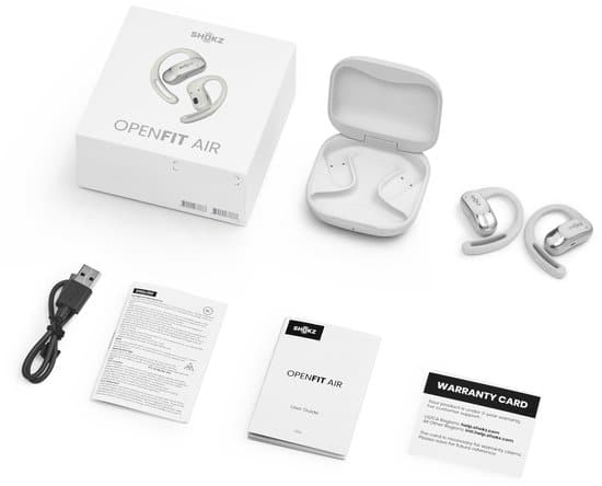 Shokz OpenFit Air White - Afbeelding 3